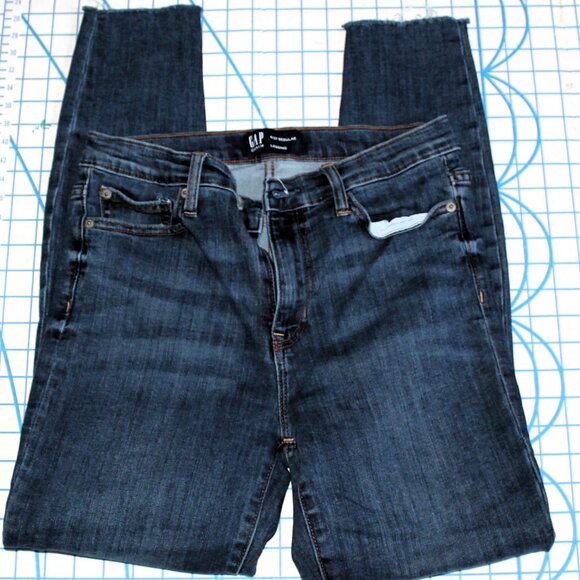 GAP Denim Leggings High Rise 4/27R - Picture 1 of 8
